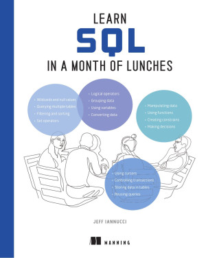 点击放大 Learn SQL in a Month of Lunches封面