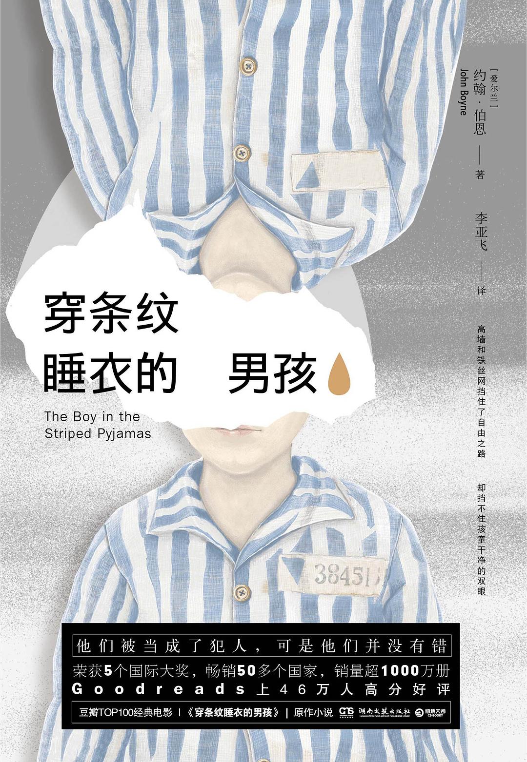 点击放大 穿条纹睡衣的男孩封面